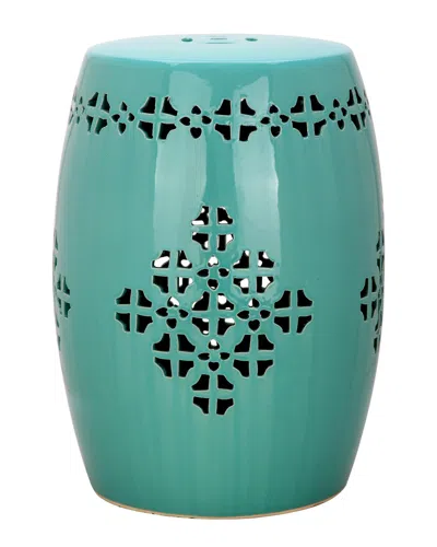 Safavieh Quatrefoil Garden Stool