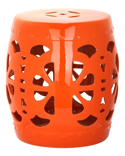 Safavieh Stencil Blossom Garden Stool