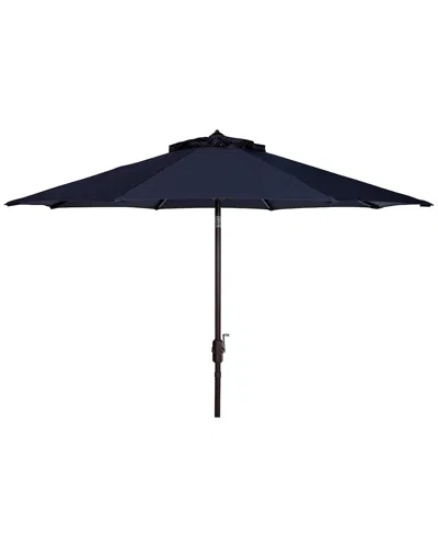 Safavieh Up Resistant Ortega 9 Ft Auto Tilt Crank Umbrella