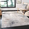 Safavieh Invista Machine Made Area Rug, Cream / Grey Contemporary Style Easy Care In Multi