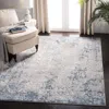 Safavieh Invista Machine Made Area Rug, Grey / Ivory Transitional Style Easy Care In Blue