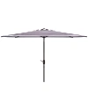 Safavieh Iris 6.5x10 Rect Umbrella In Black
