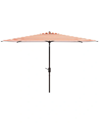 Safavieh Iris 6.5x10 Rect Umbrella In Orange