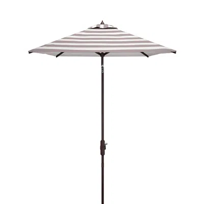 Safavieh Iris 7.5 Ft Square Umbrella In White