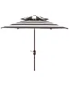 Safavieh Iris Fashion Line 9ft Double Top Umbrella In White