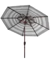 Safavieh Iris Fashion Line 9ft Double Top Umbrella In White