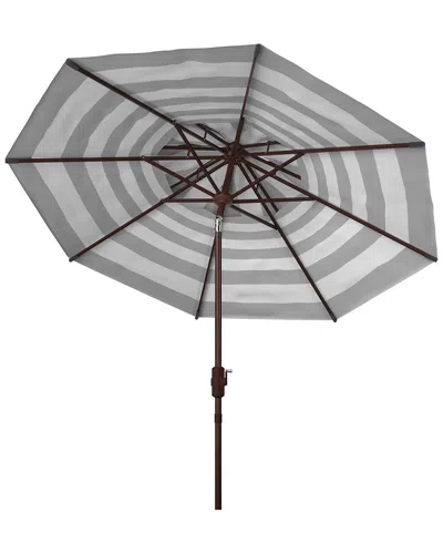 Safavieh Iris Fashion Line 9ft Double Top Umbrella In White