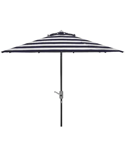Safavieh Iris Fashion Line 9ft Umbrella In Blue