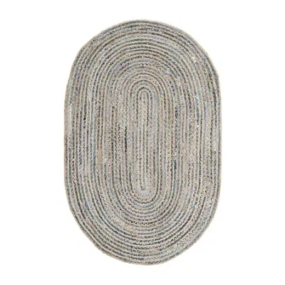 Safavieh Isador Solid Oval Rug In Gray