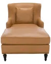 Safavieh Jamie Upholstered Chaise Lounge