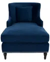Safavieh Jamie Upholstered Chaise Lounge