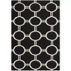 Safavieh Jaye Hand Woven Flat Weave Area Rug In Black