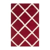 Safavieh Jayma Geometric Hand Tufted Wool Indoor Acccent Rug In Red
