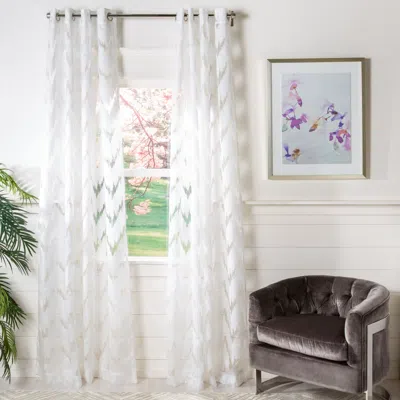 Safavieh Jemma Window Panel Wdt1038 In White
