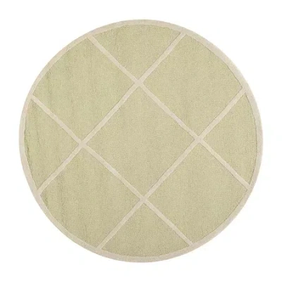 Safavieh Jervis Geometric Hand Tufted Wool Rug In Green