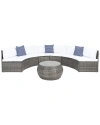 Safavieh Jesvita Living Set In Grey