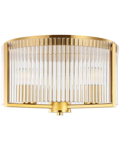 Safavieh Jetra 3-light 12.5in Flush Mount