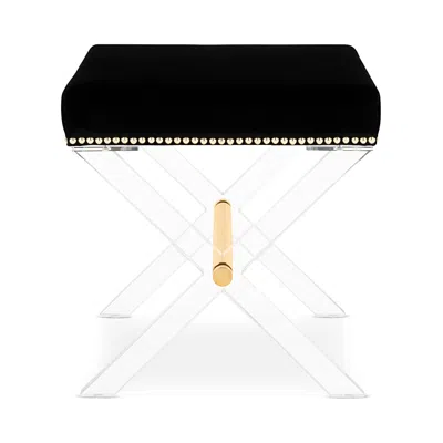 Safavieh Jezbel Acrylic X-bench In Black