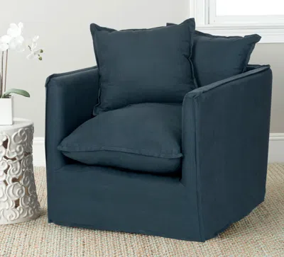 Safavieh Joey Arm Chair In Blue