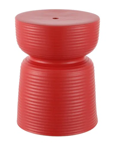 Safavieh Johari Ceramic Garden Stoole_ In Red