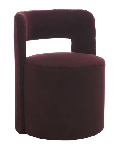 Safavieh Jojo Accent Chair In Burgundy