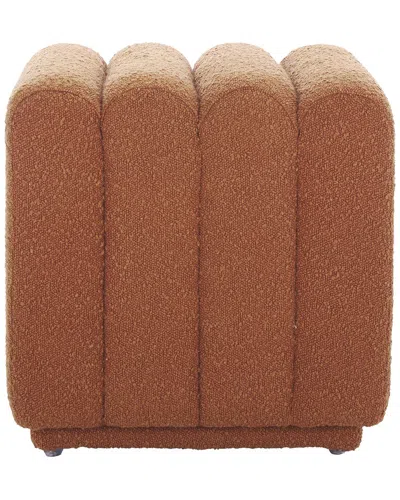 Safavieh Joseph Square Ottoman In Brown
