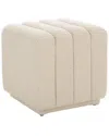 Safavieh Joseph Square Ottoman In Neutral
