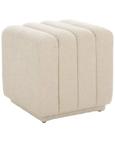 Safavieh Joseph Square Ottoman In Neutral