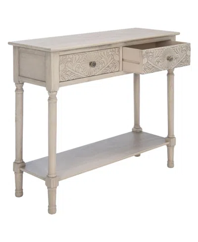 SAFAVIEH JOSIE 2 DRAWER CONSOLE TABLE