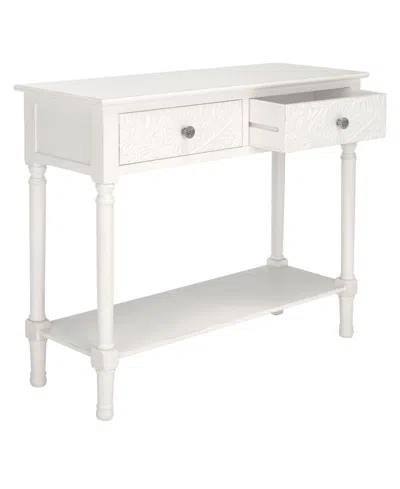 Safavieh Aliyah 2-drawer Console Table In White
