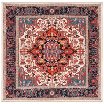 Safavieh Journey Collection Jny107 Power Loomed Machine Washable Rug In Brown
