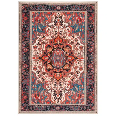 Safavieh Journey Collection Jny107 Power Loomed Machine Washable Rug In Brown