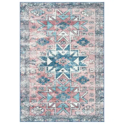 Safavieh Journey Collection Jny148 Power Loomed Machine Washable Rug In Multi