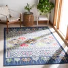 Safavieh Journey Non-slip Machine Washable Area Rug, Blue / Ivory Bohemian Style Easy Care In Multi