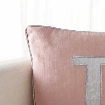 Safavieh Joy Holiday Tree Pillow In Pink