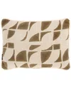 Safavieh Juara 14x20 Cotton & Linen Lumbar Pillow In Green