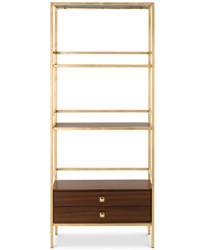 Safavieh Judsen Etagere In Brown,gold