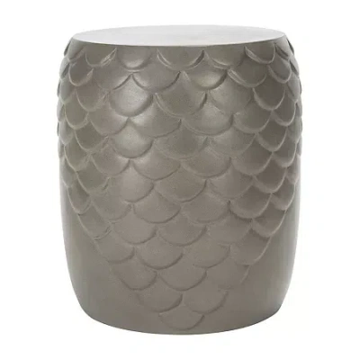 Safavieh Julyvia Concrete Accent Table In Gray