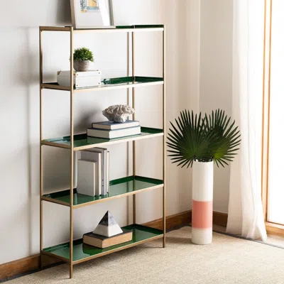 Safavieh Justine 5 Tier Etagere In Green