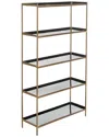 Safavieh Justine 5 Tier Etagere In Black