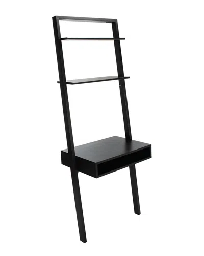 Safavieh Kamy 2-shelf Leaning Desk In Black