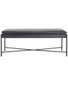 Safavieh Kara Cushioned X Bench
