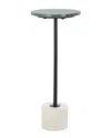 Safavieh Karik Round Side Table In White