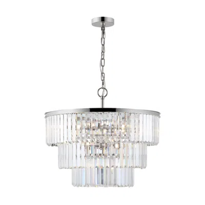 Safavieh Karissa 3 Tier Chandelier In Gray