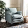 Safavieh Karsen Club Chair W/ Silver Nail Heads
