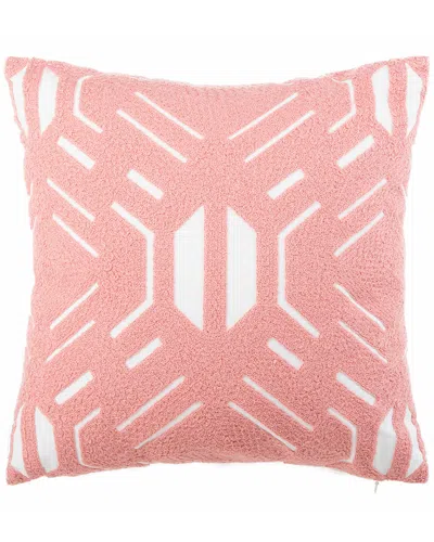 Safavieh Kassidy Pillow In Blush