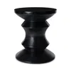 Safavieh Katara Outdoor Concrete Accent Table In Black