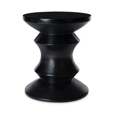 Safavieh Katara Outdoor Concrete Accent Table In Black