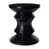 Safavieh Katara Weather Resistant Cement Side Table In Black