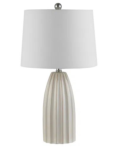 Safavieh Kayden 25.5in Table Lamp In White